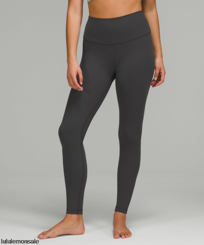 Lululemon Damen DELULU034 | Lululemon Deutschland Graphitgraue Align Hochhaushose 28